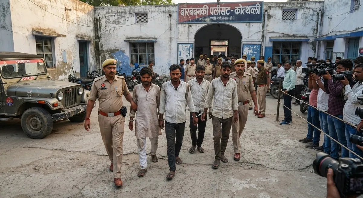 बाराबंकी पुलिस ने सुलझाया नितेश मौर्य हत्याकांड, 5 लाख की सुपारी देकर कराई थी हत्या