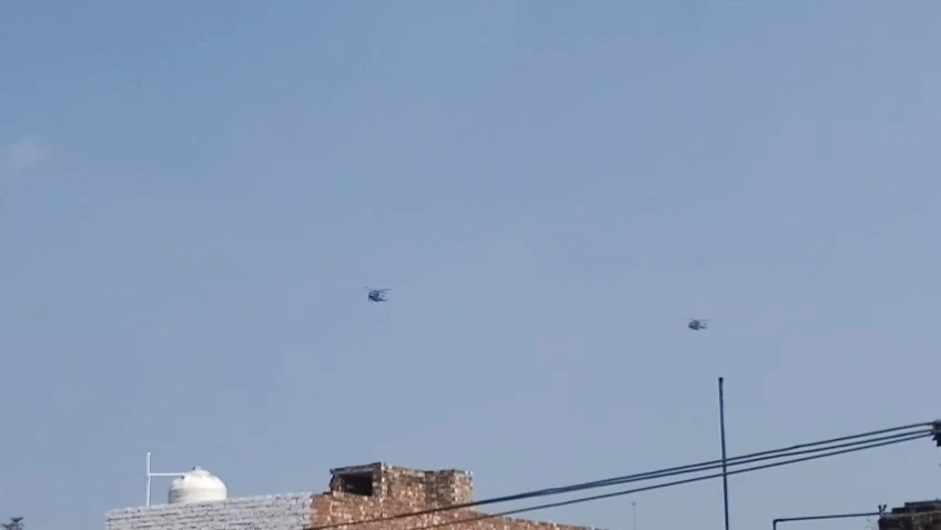 वाराणसी के आसमान में गूंजी लड़ाकू विमानों की गर्जना, मेगा एयर शो की रिहर्सल शुरू