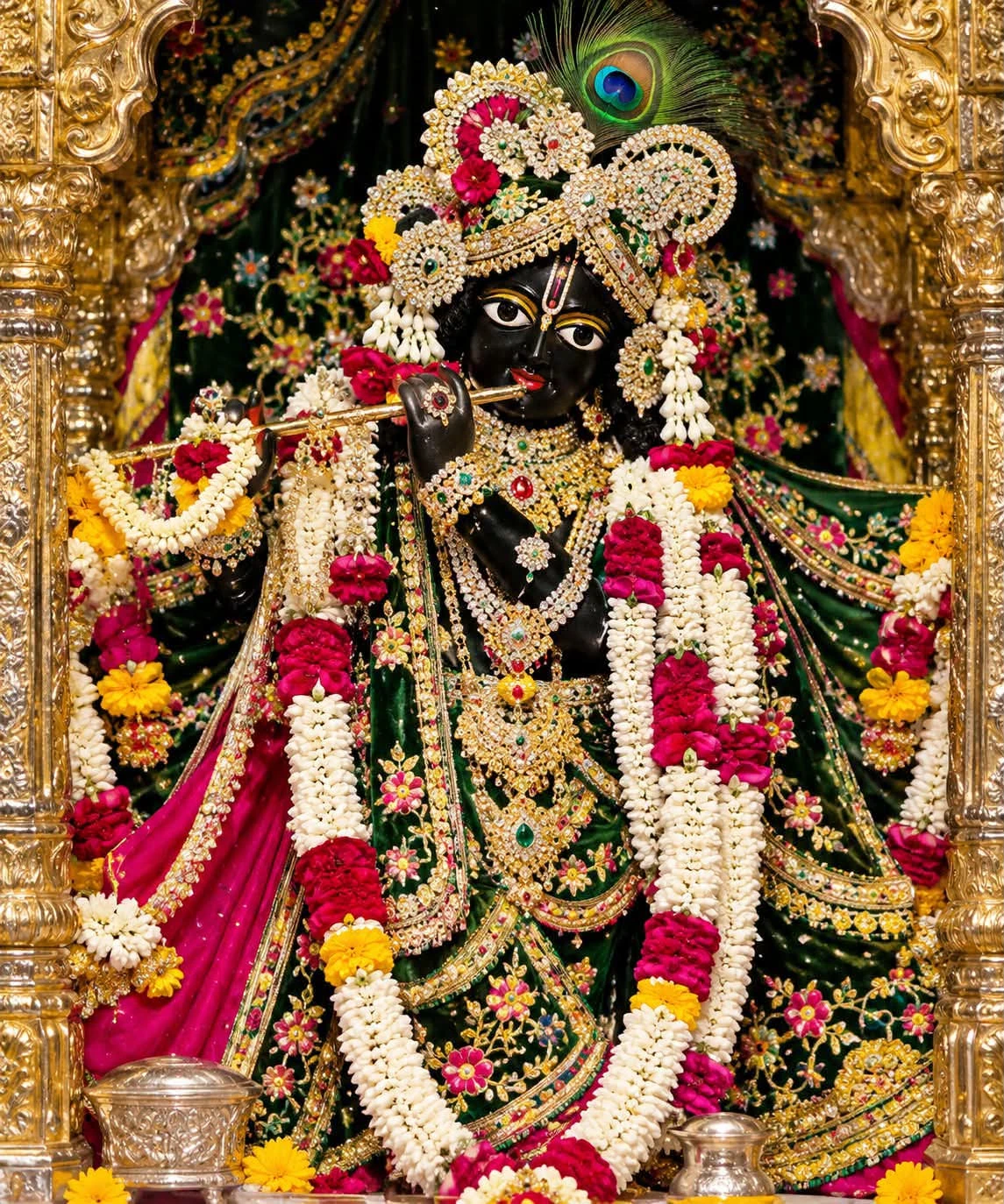 शाहजहाँपुर: शरद पूर्णिमा पर बांके बिहारी मंदिर में विशेष दर्शन, समय बढ़ाया गया