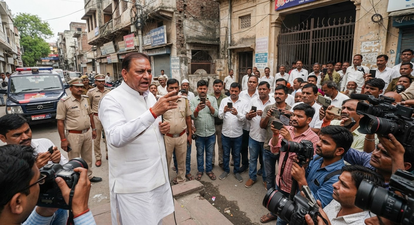 डिप्टी सीएम ब्रजेश पाठक का कांग्रेस पर बड़ा हमला, बताया देशविरोधी तत्वों के साथ मिला हुआ