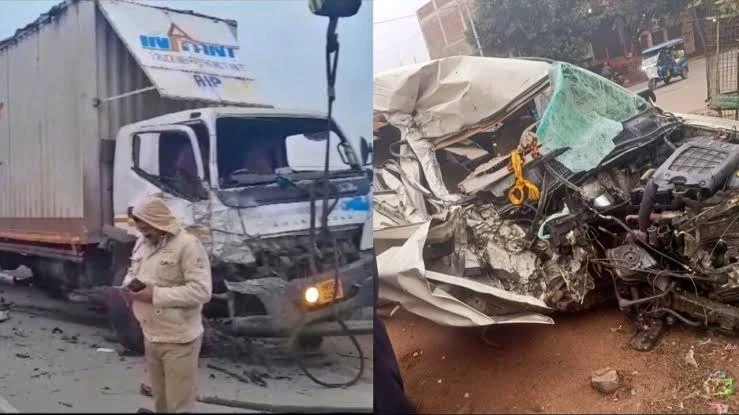 बुंदेलखंड एक्सप्रेसवे सर्विस रोड पर भीषण हादसा, ट्रैक्टर की टक्कर से एक ही परिवार के 3 लोगों की मौत