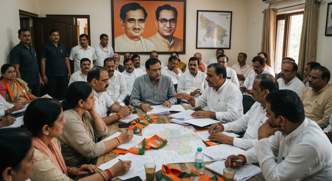 अमित शाह का लखनऊ दौरा: 'मिशन 2027' के लिए भाजपा ने कसी कमर, दिग्गजों की बैठक