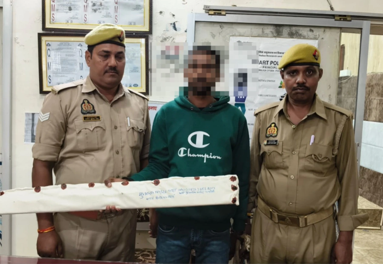 चंदौली: सेंटरिंग बोर्ड से सिर पर वार कर जान लेने की कोशिश, मुगलसराय पुलिस ने आरोपी को दबोचा