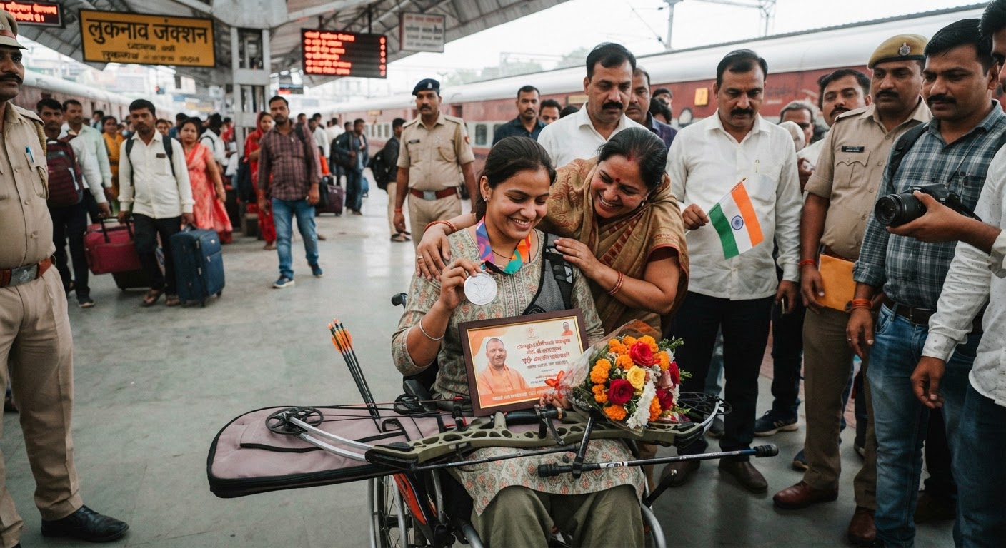 एशियाई पैरा गेम्स में स्वाति चौधरी ने जीता सिल्वर, CM योगी ने दी बधाई