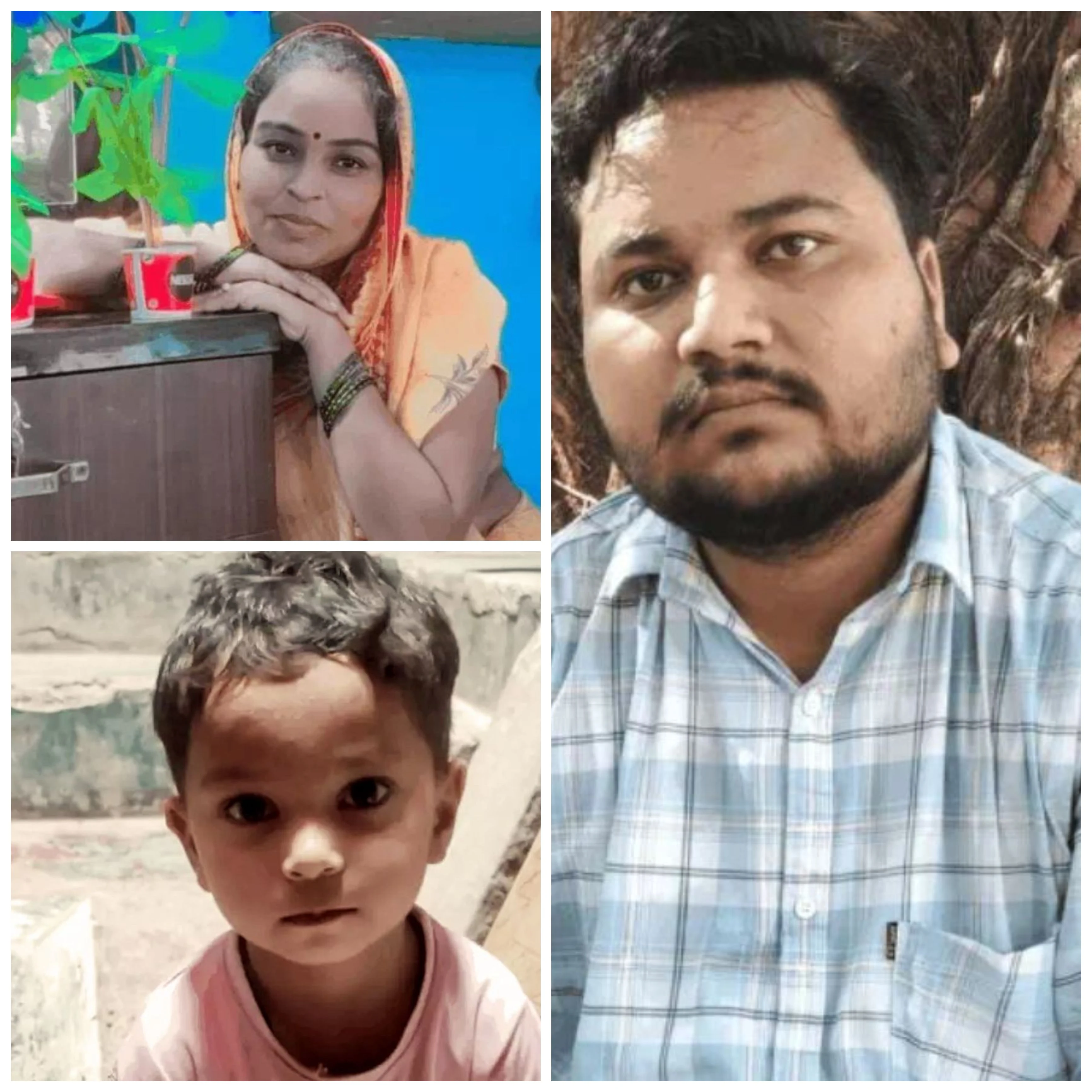 अमेठी सड़क हादसा: अज्ञात वाहन ने परिवार को रौंदा, मां और 4 साल के बेटे की मौत