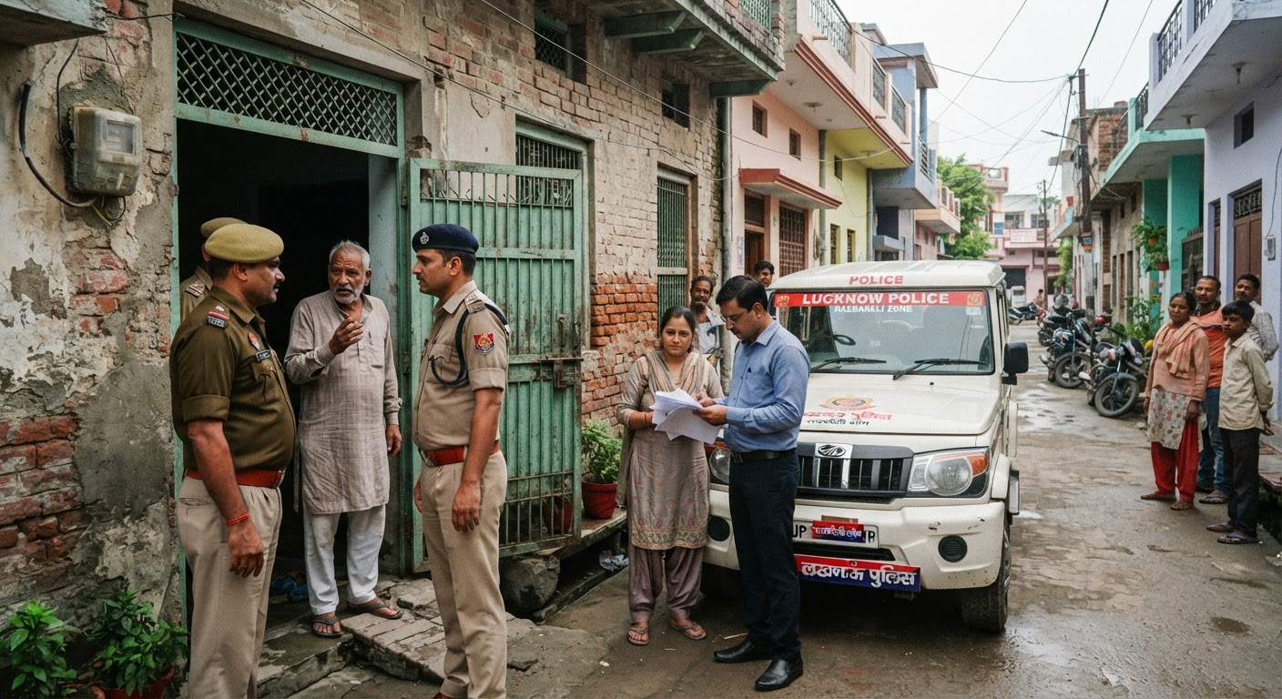 शिवा शर्मा मौत मामला: मुख्य आरोपी श्रद्धा दुबे की तलाश में राईबरेली पहुंची लखनऊ पुलिस