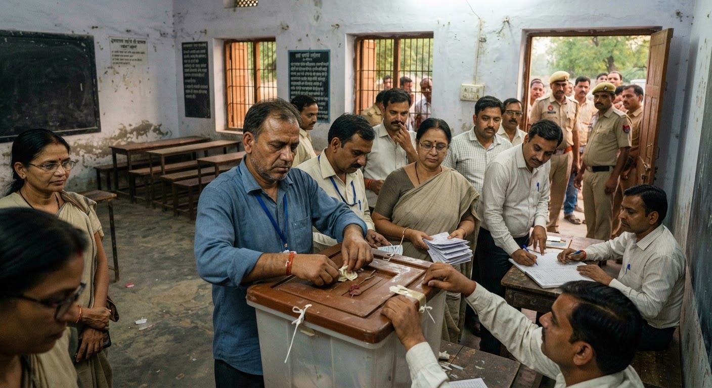 यूपी विधान परिषद चुनाव: 11 सीटों पर वोटिंग खत्म, बीजेपी को जीत का भरोसा तो सपा ने लगाए गंभीर आरोप