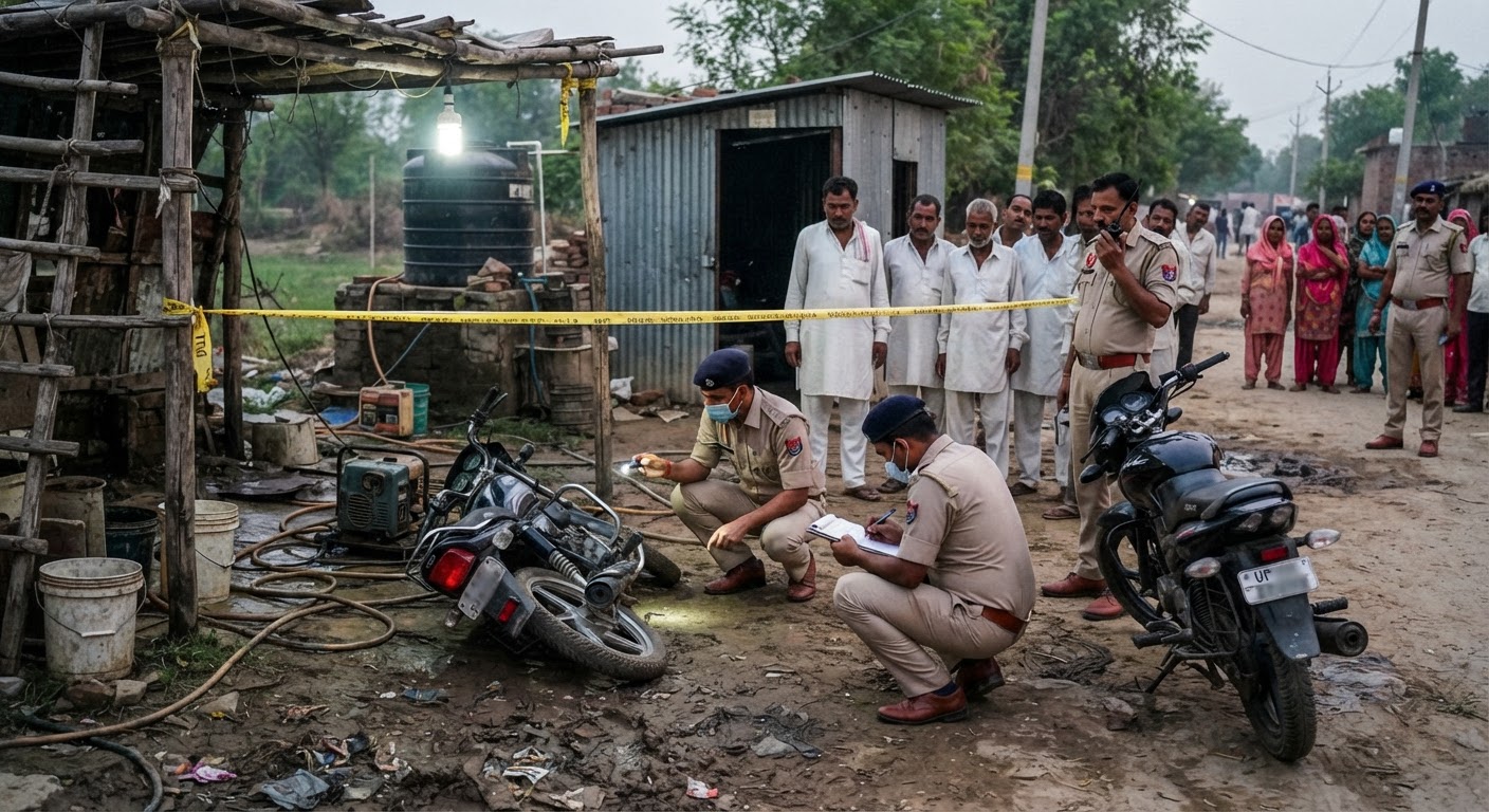 रामपुर: वॉशिंग हब चलाने वाले शख्स की गोली मारकर हत्या, CCTV में कैद हुई वारदात