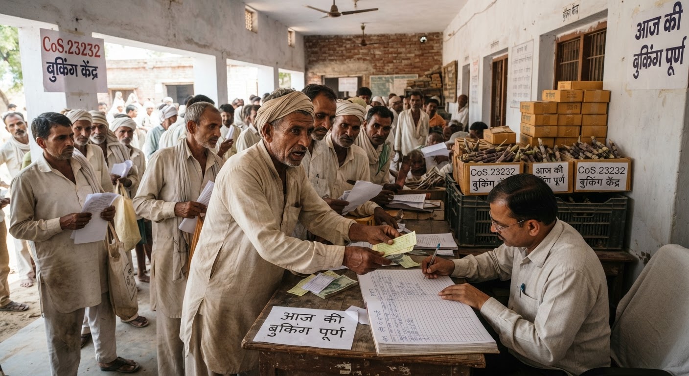 यूपी के किसानों में गन्ने की नई किस्म CoS.23232 का जबरदस्त क्रेज, बुकिंग खुलते ही 5 मिनट में बिके 2 लाख बड्स