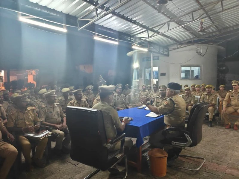 बाराबंकी: दुर्गा पूजा और दशहरा को लेकर पुलिस अलर्ट, सुरक्षा व्यवस्था की समीक्षा