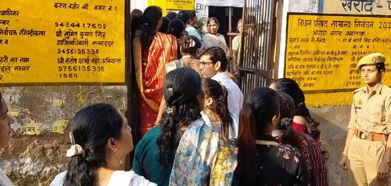 आगरा मंडल एमएलसी चुनाव: स्नातक और शिक्षक सीटों के लिए मतदान शुरू, सुरक्षा के कड़े इंतजाम