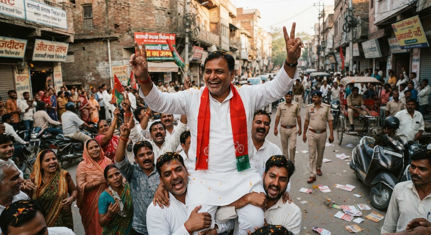 वाराणसी MLC चुनाव: सपा के आशुतोष सिन्हा ने भाजपा को पटखनी दी, दर्ज की ऐतिहासिक जीत