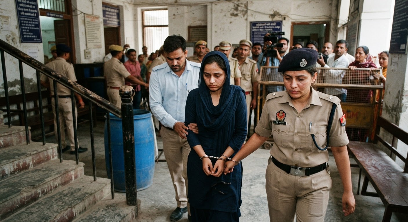 मेरठ 'ब्लू ड्रम' मर्डर केस: मुस्कान और साहिल को कोर्ट ने सुनाई मौत की सजा