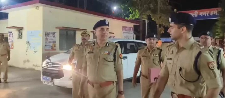 ADG ज्योति नारायण ने हमीरपुर में जांची सुरक्षा व्यवस्था, त्योहारों को लेकर दिए कड़े निर्देश