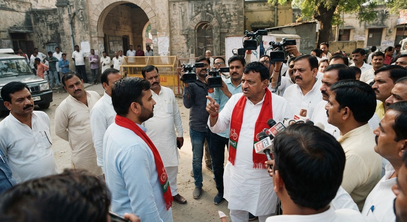 राम गोपाल यादव की राजकुमार भाटी को कड़ी चेतावनी, बोले- दोबारा विवाद किया तो हटा देंगे