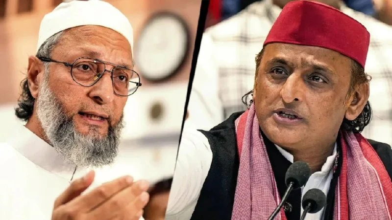कैराना में ओवैसी का अखिलेश यादव पर पलटवार, 'रावण' वाले बयान पर उठाए सवाल