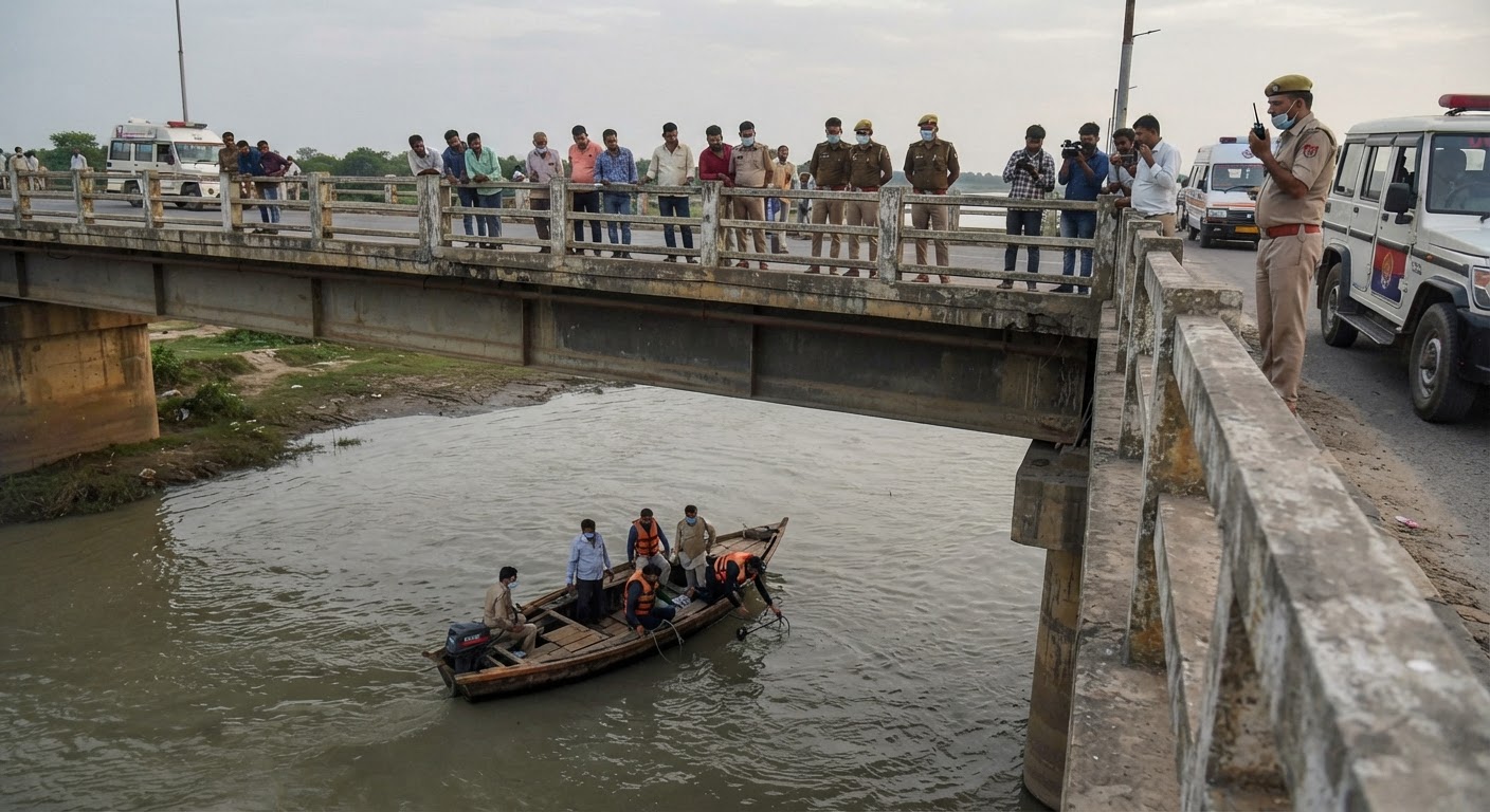 बाराबंकी: हैदरगढ़ में गोमती नदी में कूदा 23 वर्षीय युवक, तलाश में जुटी पुलिस