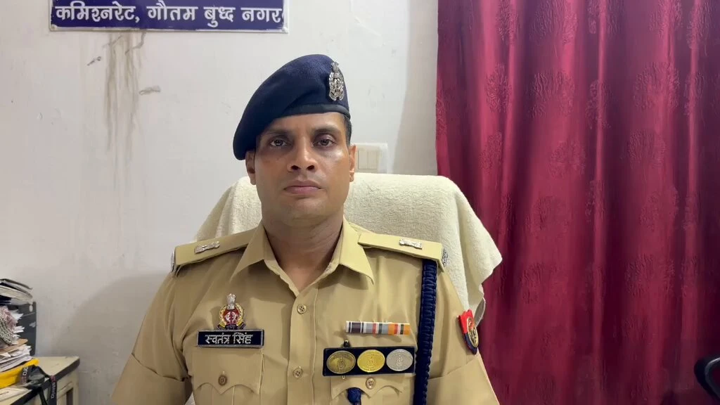 नोएडा के सेक्टर-63 में पुलिस मुठभेड़, 16 मामलों का आरोपी शुभम गिरफ्तार