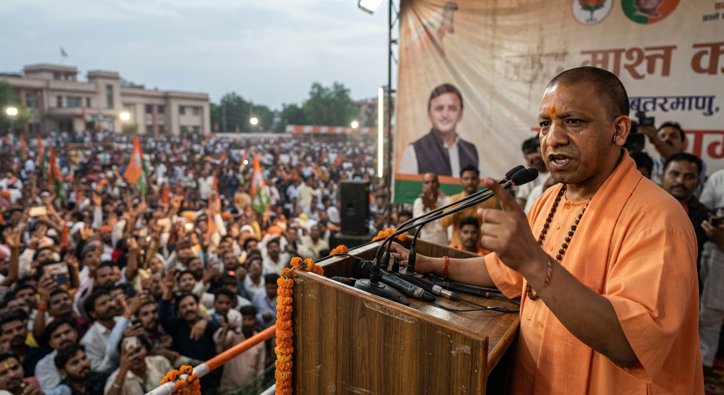 योगी आदित्यनाथ का खुला चैलेंज: अखिलेश यादव को अयोध्या से चुनाव लड़ने की दी चुनौती