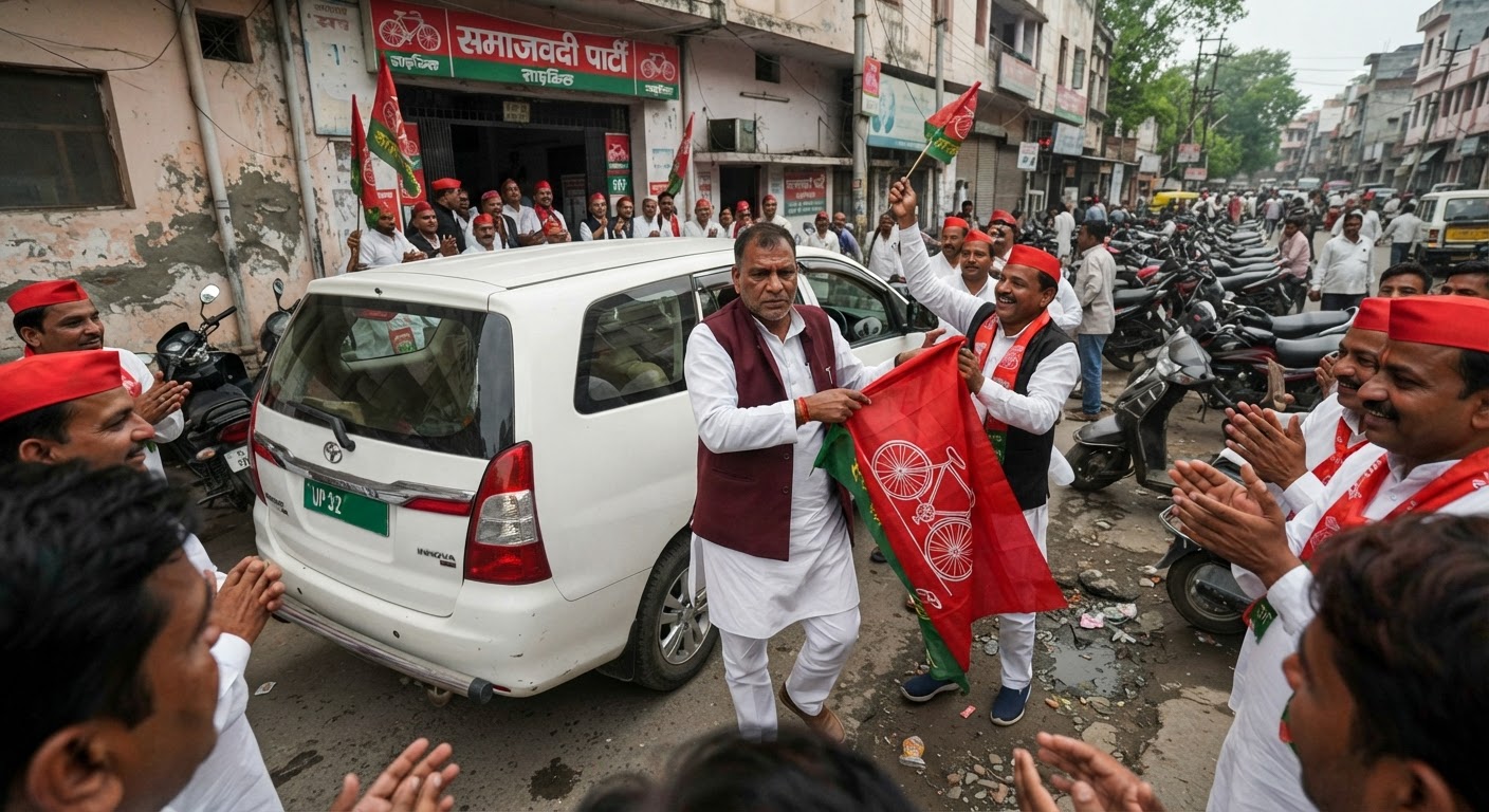 धर्मेंद्र काश्यप ने छोड़ी भाजपा, अब सपा के साथ मिलकर 2027 में पलटेंगे बाजी