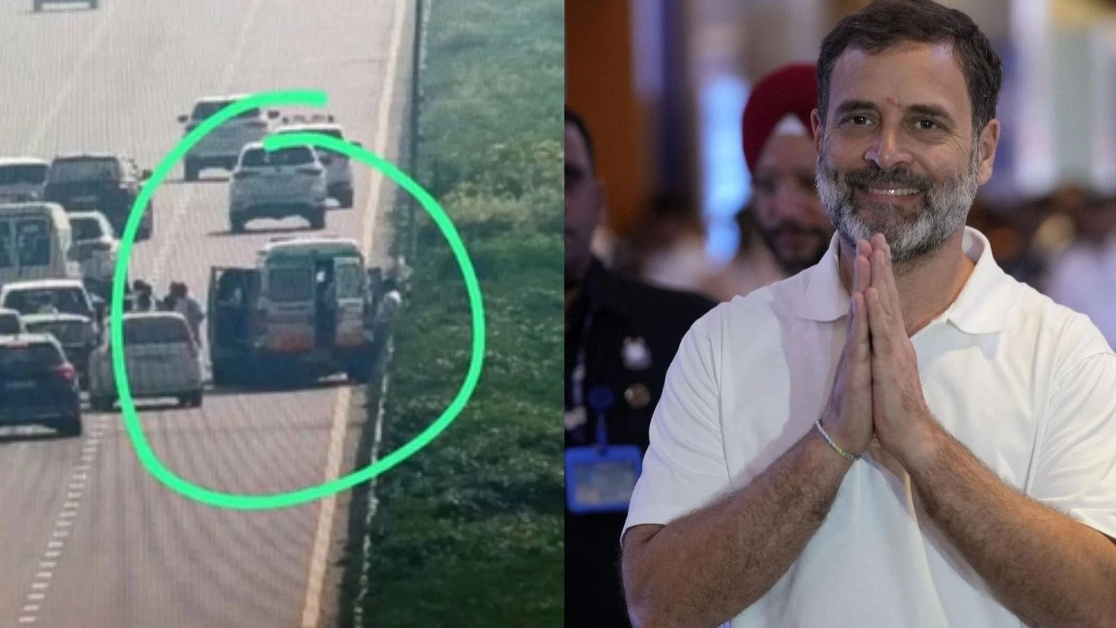 पूर्वांचल एक्सप्रेसवे पर राहुल गांधी के काफिले में हादसा, यूपी सरकार ने बैठाया SIT