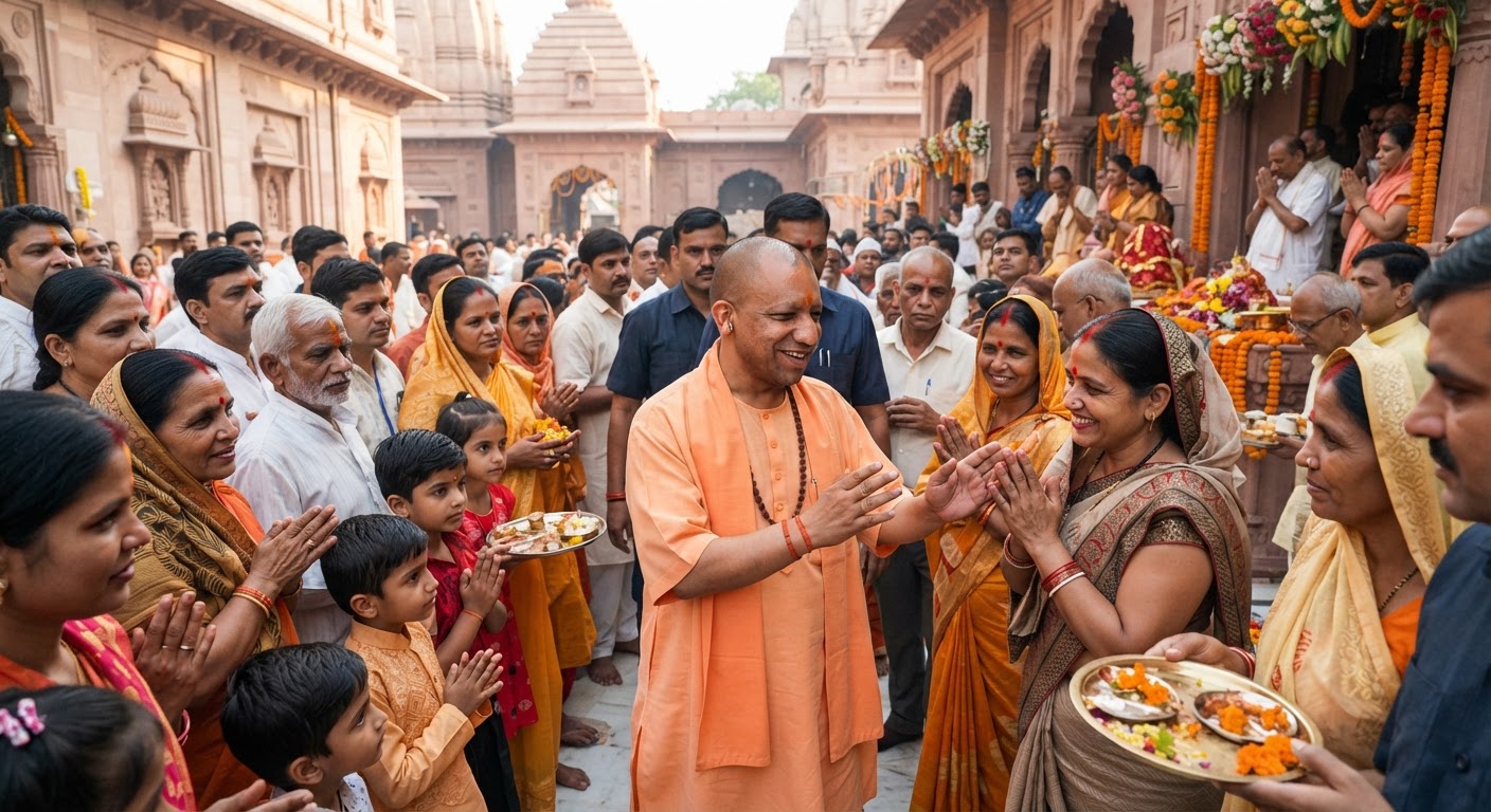 सीएम योगी ने दी महानवमी की शुभकामनाएं, समाज से बुराइयां मिटाने का किया आह्वान