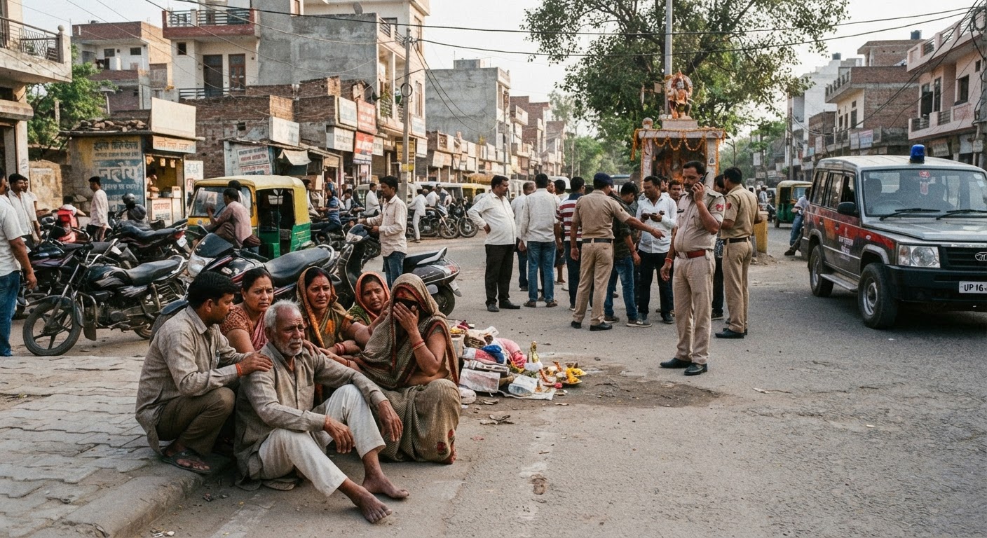 नोएडा के सेक्टर 49 में दर्दनाक हादसा, स्कॉर्पियो ने 4 साल के मासूम को कुचला