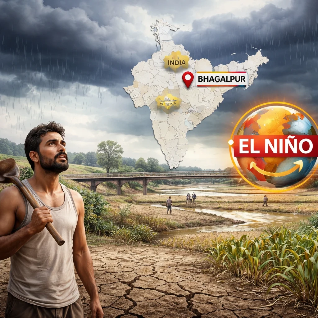 Bhagalpur में मानसून के दौरान 54% कम बारिश की आशंका, अल नीनो का असर पड़ेगा