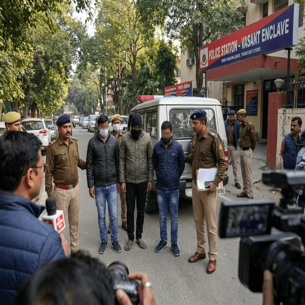 Delhi के वसंत एन्क्लेव में ब्रिगेडियर से मारपीट, पुलिस ने 4 और आरोपियों को किया गिरफ्तार