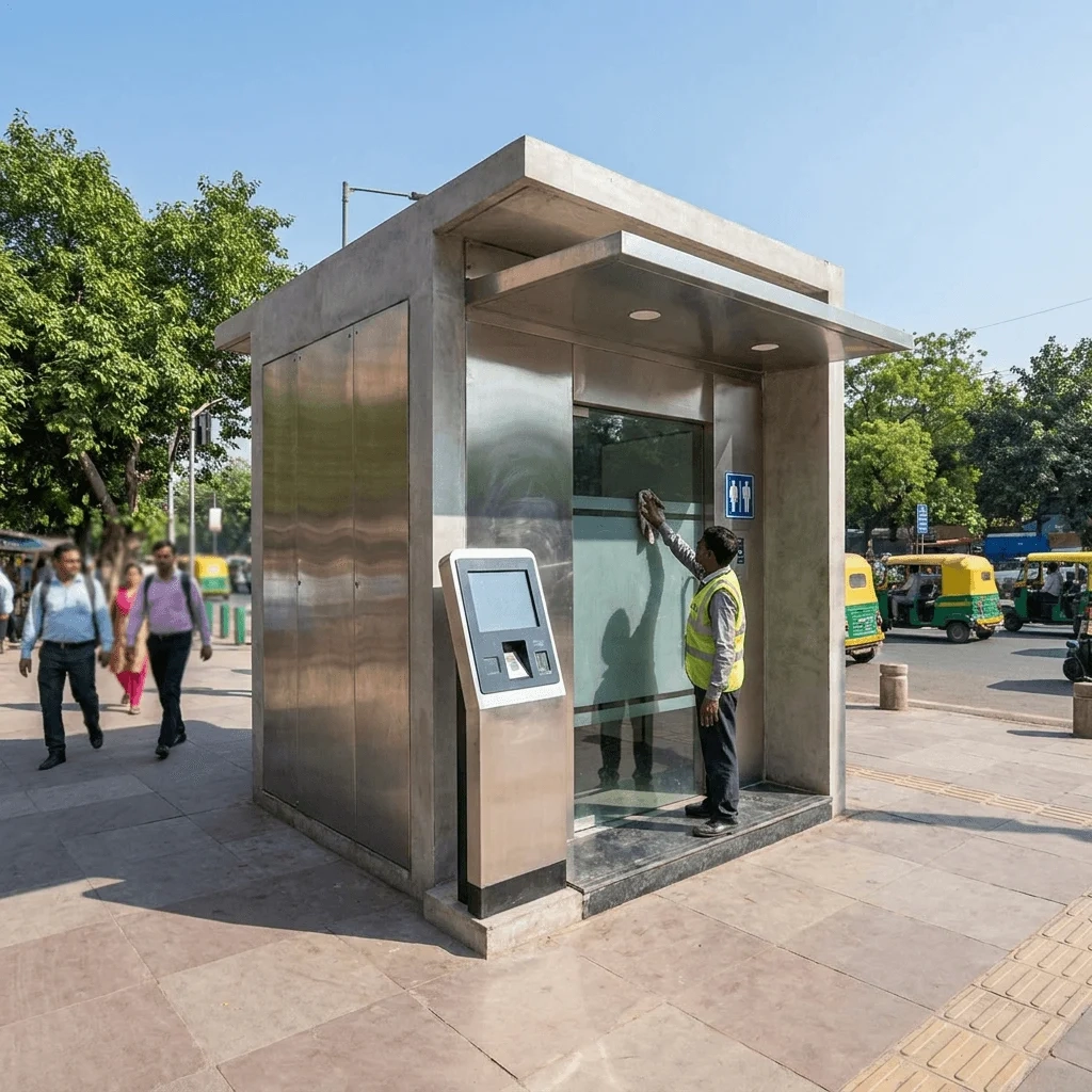 Delhi में बनेंगे 1000 स्मार्ट सार्वजनिक शौचालय, सफाई के लिए लगेंगे कियोस्क