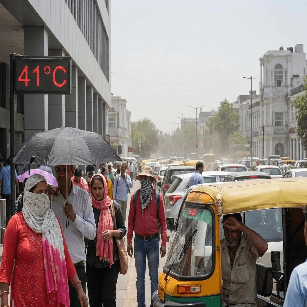 Delhi-NCR में बढ़ेगी गर्मी, तापमान 42 डिग्री तक पहुँचने का अनुमान, IMD ने जारी की चेतावनी